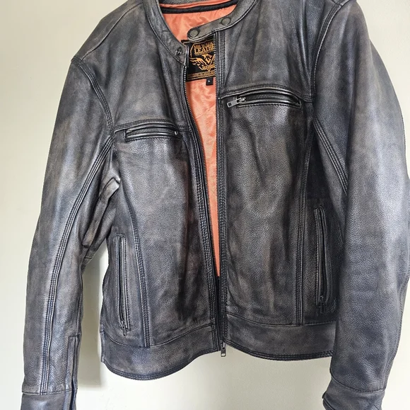 Size L Milwaukee Leather Man jacket - Picture 3 of 9